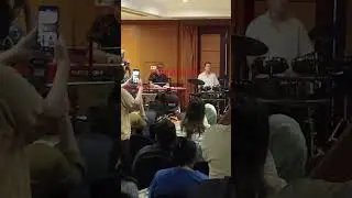 Jesus Molina Jamming at Java Jazz Festival Press Conference