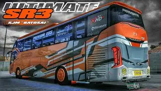 MOD BUSSID TERBARU SR3 ULTIMATE MN | Livery SJM TRANS BATOSAI SR3 #modbussidterbaru #liverybussid