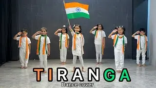 Tiranga | Independence Day special | Dancehood by Mehek | Small kids Dance 