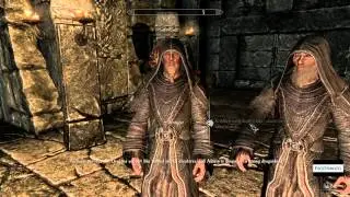 Speaking with Arngeir after Alduin's defeat