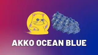 My New Favorite Budget Tactile Switch: Akko CS Ocean Blue!