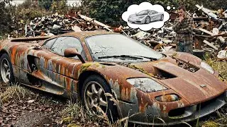 ASMR Car Restoration | Full Rebuild of 1992 McLaren F1 From Abandoned to Looking New
