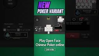 Open Face Chinese Poker Massive Win