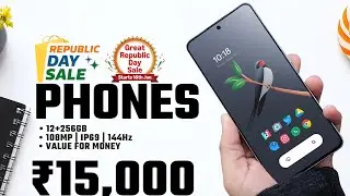 Top 5 Best Smartphone Under 15k In Republic Day Sale | Amazon & Flipkart Sale