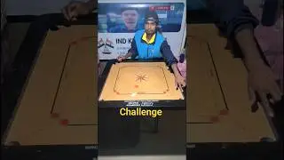 Carrom Challenge Accepted #youtubeshorts #indkingcarom #viral #carrom