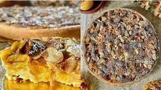 Tarte Amandine aux Mirabelles تارتة بالبرقوق 