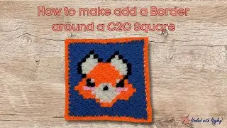How to Add a Border to a C2C Square