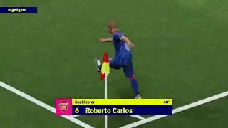 Goalkeeper Helped the Goal 🤣 | Roberto Carlos Corner Goal | eFootball