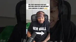 DDG FACING BACKLASH FOR NOT DONATING TO CHARITY😳😬 #ddg #adinross #mrbeast #charity #shorts #viral