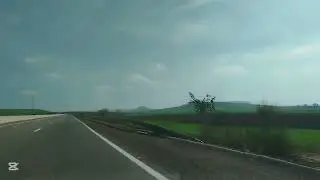 ربع ساعة من طبيعة طريق ما بين سطات و خريبكة ما شاء الله تبارك الله 
