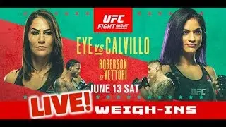 UFC on ESPN 10: Jessica Eye vs. Cynthia Calvillo  | LIVE
