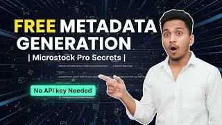 Free AI Metadata Generator for Stock Photos | Adobe Stock & Shutterstock (Bangla Tutorial)