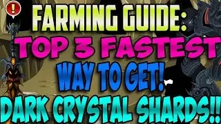 ~Aqw~ Ultimate Dark Crystal Shards Guide!! Top 3 BEST METHODS!