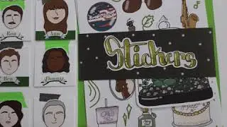 Parks and Rec Flipbook - snail mail, happy mail flip book