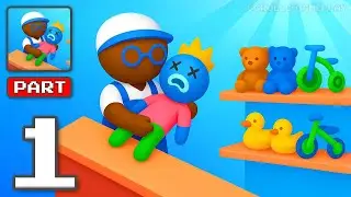 Toy Empire - Gameplay Walkthrough Part 1 - Build The Biggest Toy Shop (iOS, Android)