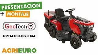 GeoTech-Pro PRTM 180-1020 CM Tractor cortac&eacute;sped - Presentaci&oacute;n y Montaje