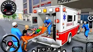 Ambulance City Rescue Simulator - 911 US Emergency Ambulance Driving 3D : Android Gameplay