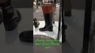 Gucci leather riding boots @ Nordstrom! 👢