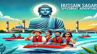 Thrilling Speedboat Ride at Hussain Sagar Lake, Hyderabad | Buddha Statue Adventure @smiles_miles