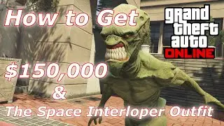 How to get $150,000 + Alien Outfit - GTA Online Movie Props Search