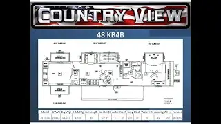 Country View 48 KB4B destination trailer from Patriot Specialty RV