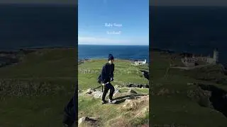 watch your step 🥾 // neist point lighthouse #travel #scotland #shorts