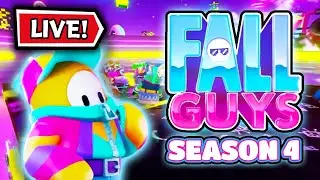 SEASON 4 LIVE STREAM! Fall Guys New Maps, Game Modes & More!