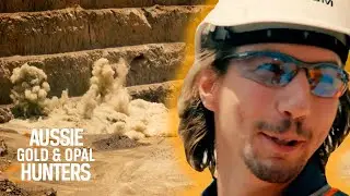 Parker Gets To Blow A Hole At The Bottom Of Kalgoorlie&rsquo;s Super Pit | Gold Rush: Parker's Trail