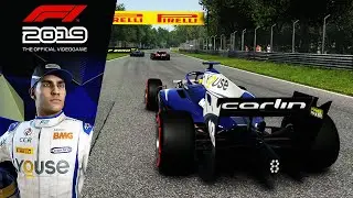 F1 2019 - F2 2018: S&eacute;rgio Sette Camara (Carlin) Italian GP - PODIUM