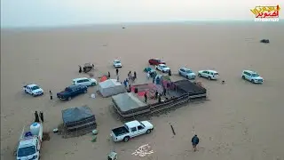 كشته شباب قضاء المدينة البصرة في صحراء بلدنا الجميلة الحدود العراقية الكويتية. 2025 