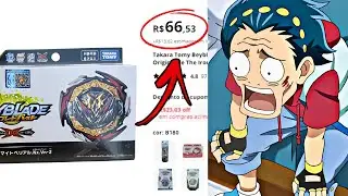 QUAL BEYBLADE ORIGINAL CONSIGO COMPRAR COM 100 REAIS? pt 2
