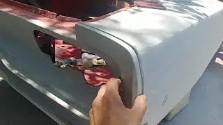 Pot Metal Repair - '68 Dodge Charger Qtr ext Modification