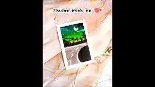 This Aesthetic Painting Will Calm Your Mind 🎨✨ #Shorts #painting #art #viral
