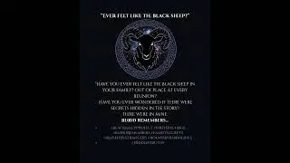 Blood Remembers, Black Sheep Project