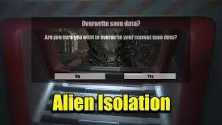 The Developers Are Pure Evil For Putting A Vent Next To A Save Station - Alien Isolation #6