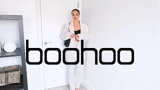 HUGE SPRING/SUMMER TRY-ON HAUL - BOOHOO OUTFIT IDEAS | Brunch, Pub Garden, Date night + loungewear!