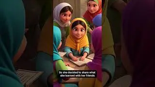 The Little Muslim Girl Who Shared the Wisdom of Islam | Islamic Bedtime Story for Kids  #muslimkids