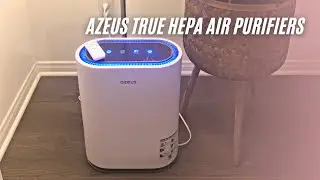 AZEUS True HEPA Air Purifiers with UV Light Review & User Manual | Filter 99.97% Pollen, Smoke, Dust