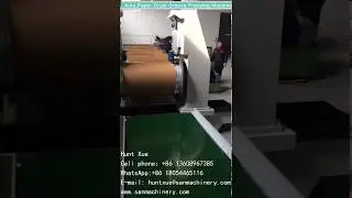 Automatic Paper Drum Groove Pressing Machine