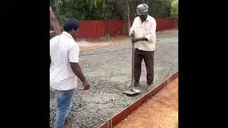 Base Concrete P.C.C plain cement, concrete for road construction. #civilengineering #pcc
