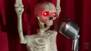 Tekky's Hanging Skeleton Greeter™ demo