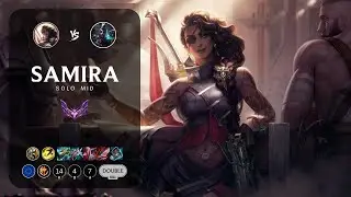 Samira Mid vs Ekko - EUW Master Patch 12.23
