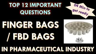 FBD Bags in the pharmaceutical industry l FBD Bags l Fluidised bed dryer.