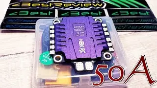 ✔ Регулятор HAKRC E50AX4 50A 4 в 1 ESC 3-6S BLHeli_32 5V 3A BEC Dshot1200!