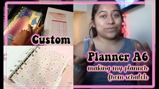 Customizing my A6 Planner | Graphic design, illustrator, printouts | Vidy G  Design