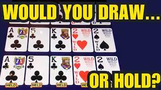 RARE Hands & BIG Wins in Ultimate X! Deuces Wild Poker at $25 a spin!