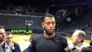 Raw video: Mike Moser talks getting out of a slump and NCAA tournament hopes
