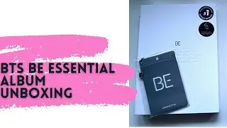 [Unboxing] A VERY Late VERY Small BTS BE Essential Album Unboxing