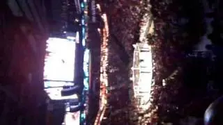 Watching UFC 102 at the Rose Garden in Portland Oregon