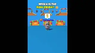Не нужно иметь IQ 999, чтобы найти настоящий финиш 🤔 Карта IQ Stumble Guys #шорты #stumbleguys